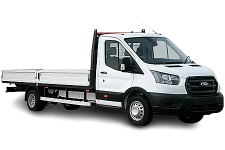 Car Hire Comber - Ford Transit Dropside Van - Van hire Comber